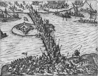 Sigismund Báthory Defeating the Turks at Giurgiu, October 1595